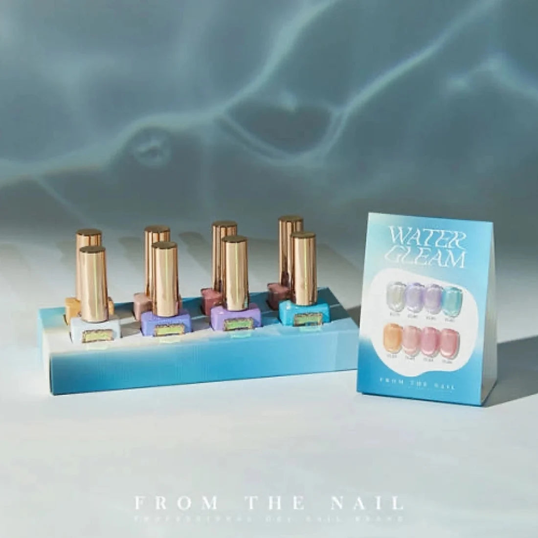 Gel efecto ojo de gato de la colección Water Gleam - De la uña Kits 7 Unidades