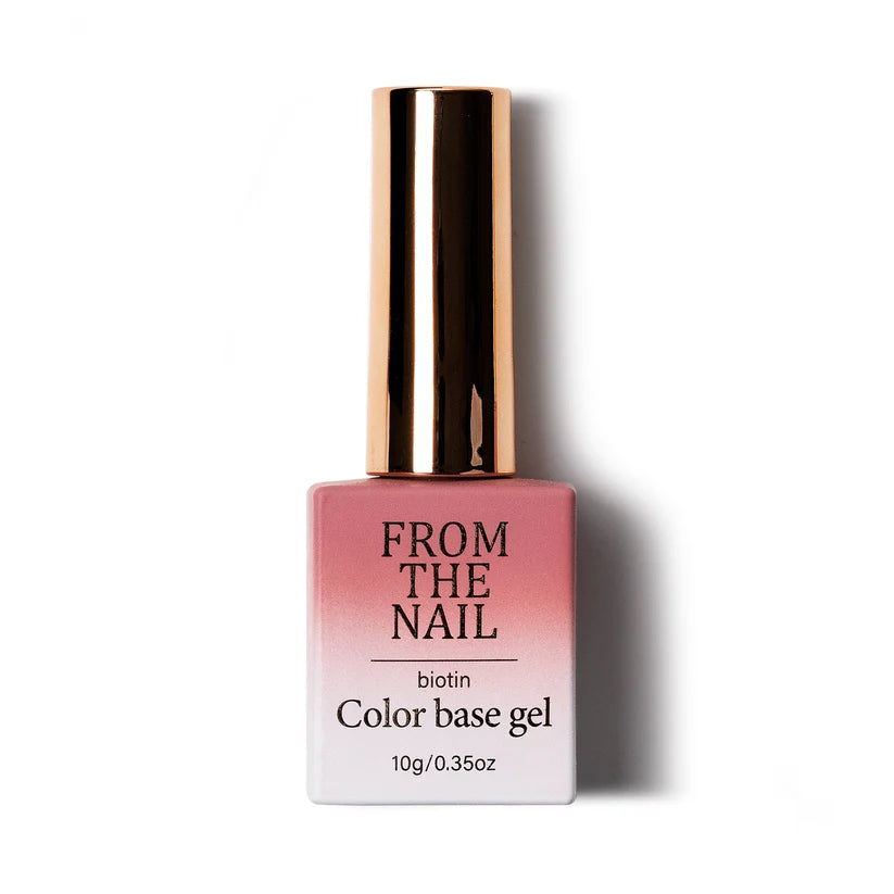 Cuidado de uñas con gel base de color - Desde la uña